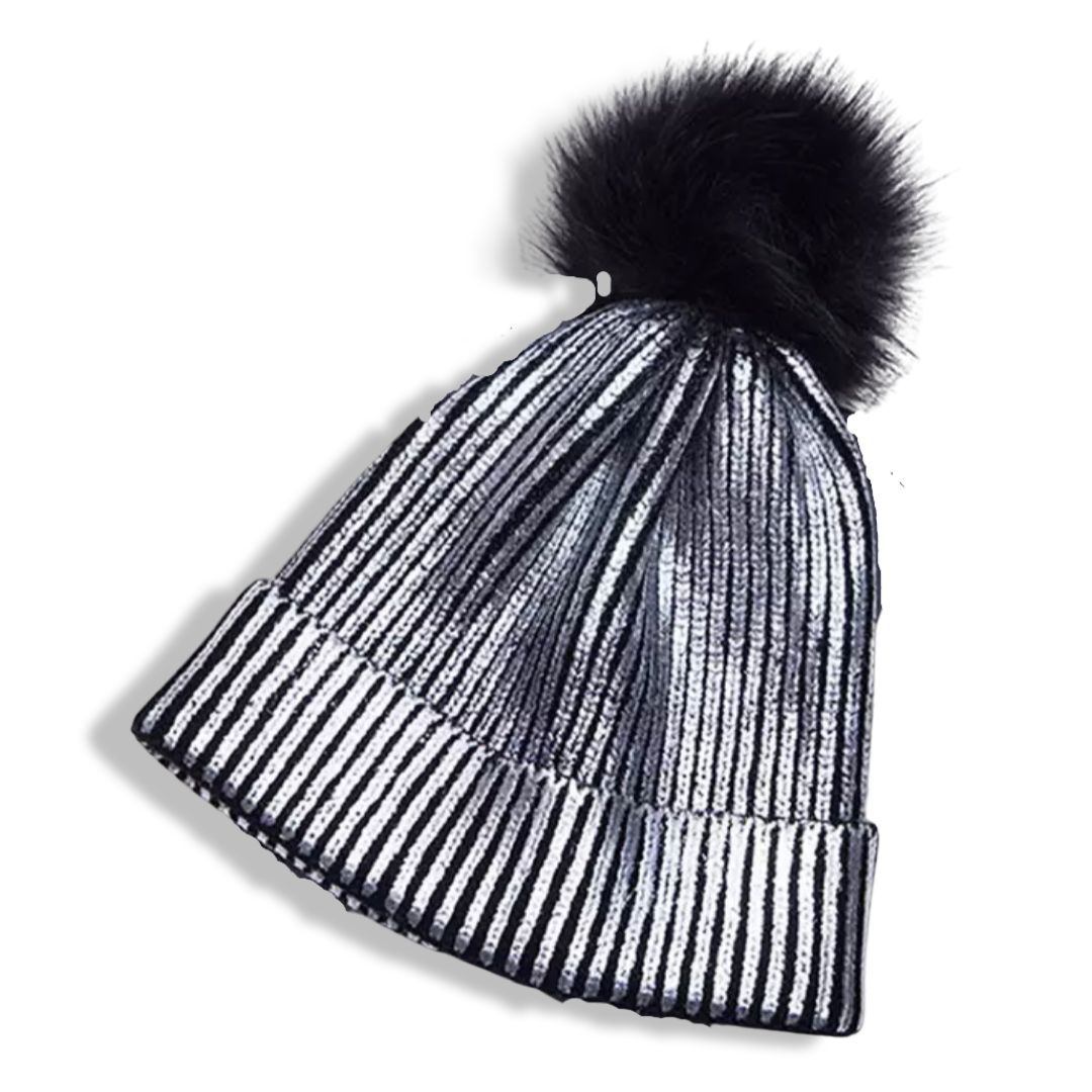 GORRO METÁLICO PLATA
