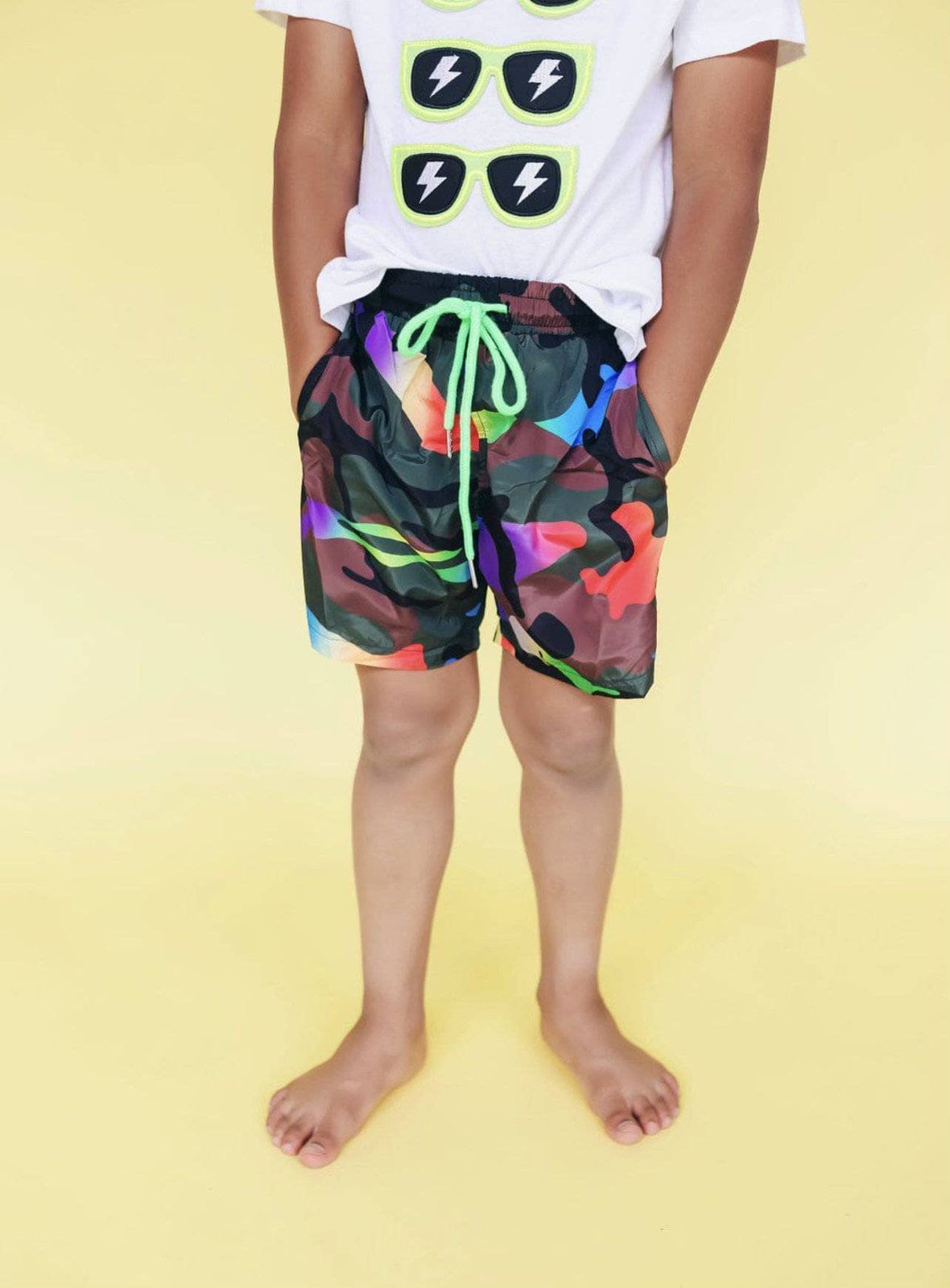 COOL CAMO SWIM SHORTS