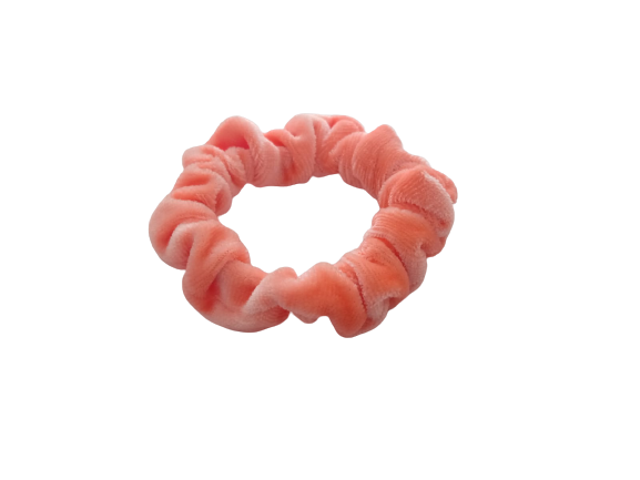 SCRUNCHIE TERCIOPELO ROSAS