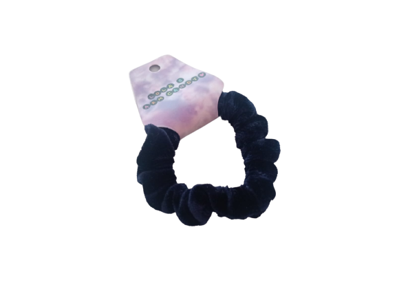 SCRUNCHIE TERCIOPELO AZULES